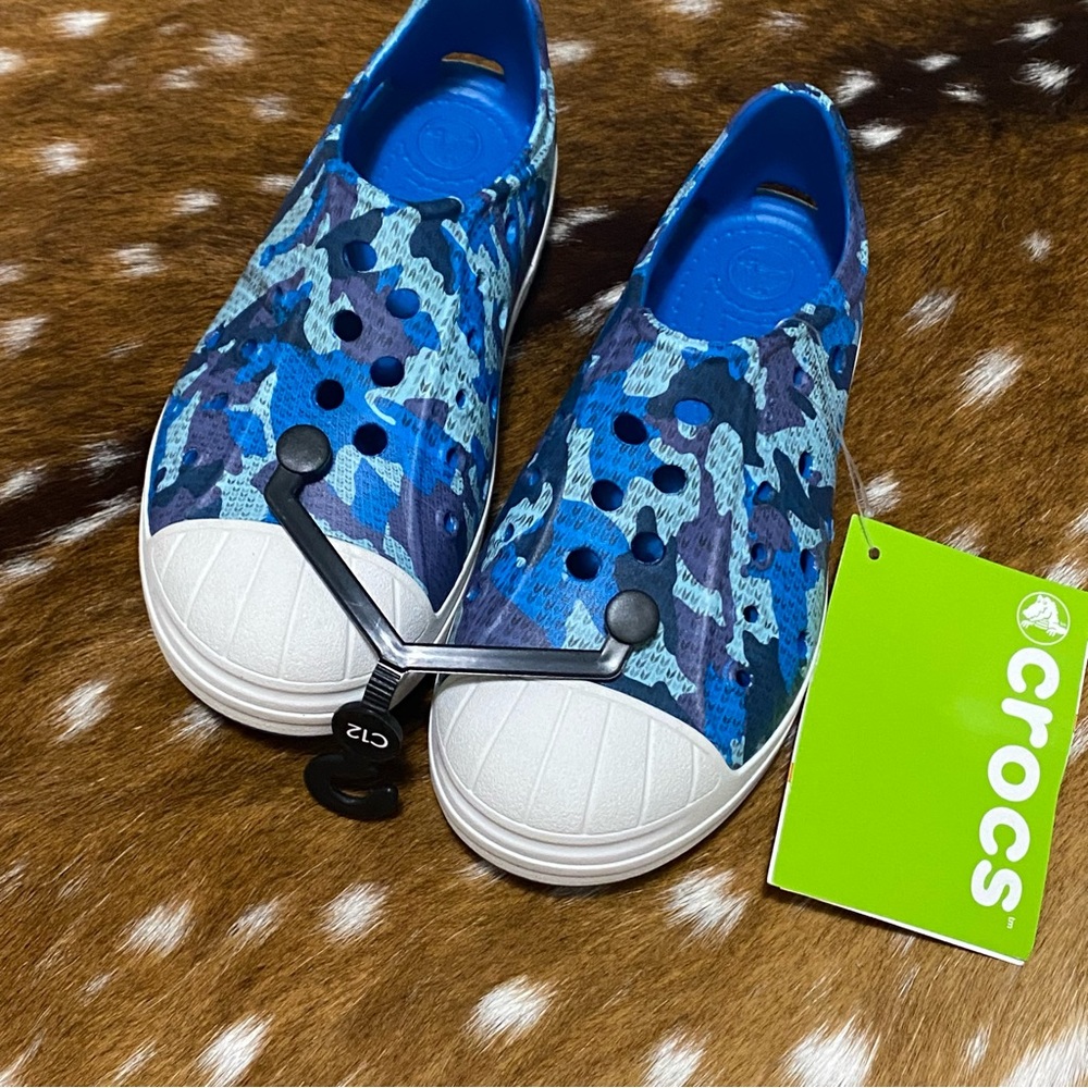 CROCS Navy Bump It Camo C12